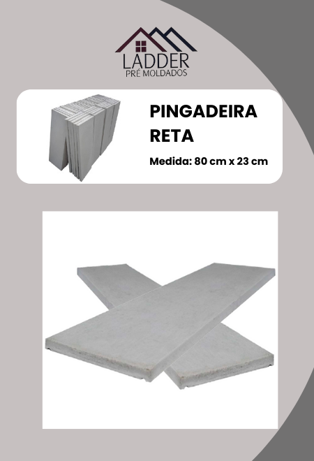 pingadeira reta