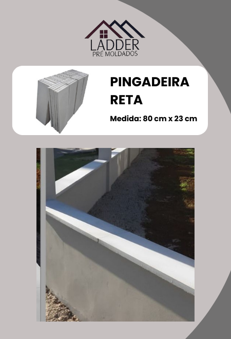 pingadeira reta