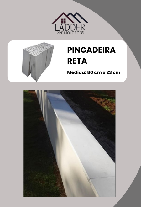 pingadeira reta